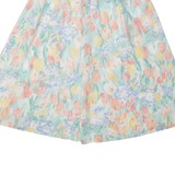 ALFRED DUNNER Womens A-Line Skirt Green Knee Length Floral M