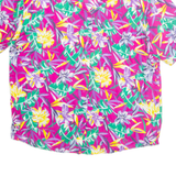 SANDRA INGRISH Womens Printed Shirt Purple Collared Floral L