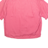 PARTNERS Womens Blouse Pink Collared L