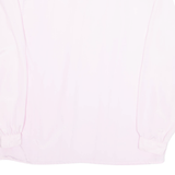 CHORUS LINE Womens Bardot Blouse Pink Collared Long Sleeve M