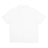 BEECHERS BROOK Womens Blouse White Collared L