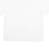 BEECHERS BROOK Womens Blouse White Collared L