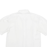 ELITE Womens Blouse White Collared M