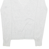 TED BAKER Womens Top Grey V-Neck Long Sleeve S