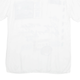 HAMMERLE Womens Printed Top White Viscose Crazy Pattern L