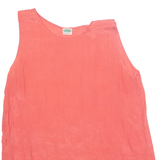 ALKENA Womens Blouse Pink Sleeveless M