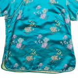 FOFE SQUIRREL Womens Printed Top Blue Floral L