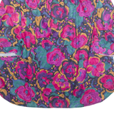 TOP NOTCH Womens Printed Blouse Purple 3/4 Sleeve Crazy Pattern L