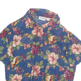 ALFRED DUNNER Womens Printed Top Beige Collared Floral M