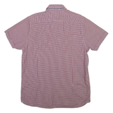 TED BAKER Mens Shirt Red Gingham M