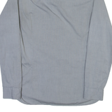 TED BAKER Mens Plain Shirt Grey Long Sleeve M