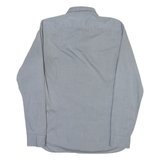 TED BAKER Mens Plain Shirt Grey Long Sleeve M
