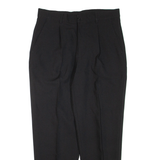 FARAH Womens Trousers Black Regular Tapered W32 L30