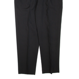 FARAH Womens Trousers Black Regular Tapered W32 L30
