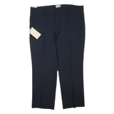 FARAH Womens Trousers Blue Regular Flared W40 L28