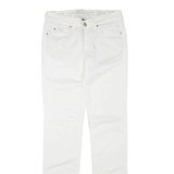 CALVIN KLEIN JEANS Womens Trousers White Regular Skinny W28 L34