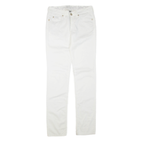 CALVIN KLEIN JEANS Womens Trousers White Regular Skinny W28 L34