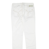CALVIN KLEIN JEANS Womens Trousers White Regular Skinny W28 L34