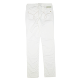 CALVIN KLEIN JEANS Womens Trousers White Regular Skinny W28 L34