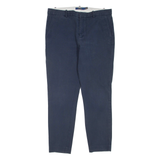 POLO RALPH LAUREN Womens Trousers Blue Regular Skinny W32 L27