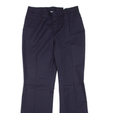 LANDS END Womens Trousers Blue Regular Flared W32 L34
