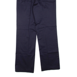 LANDS END Womens Trousers Blue Regular Straight W32 L33