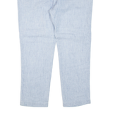 WHISTLES Womens Trousers Blue Regular Tapered W30 L27