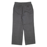 VALENTINO Womens Trousers Grey Regular Straight W30 L28
