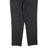 THEORY Mens Trousers Black Regular Tapered Wool W30 L28