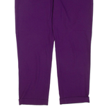 ALICE & OLIVIA Womens Trousers Purple Regular Tapered W34 L26