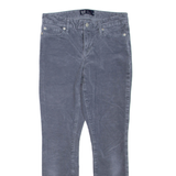 GAP Womens Corduroy Trousers Grey Regular Skinny W28 L27