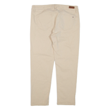 TOMMY HILFIGER Womens Trousers Beige Regular Skinny W32 L25