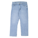 WRANGLER Mens Jeans Blue Regular Straight W36 L30