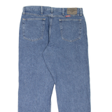 WRANGLER Mens Jeans Blue Relaxed Straight W36 L30