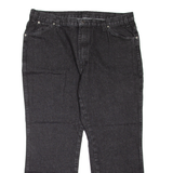 DICKIES Workwear Mens Jeans Black Regular Straight W42 L30