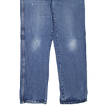 DICKIES Workwear Mens Jeans Blue Regular Straight Stone Wash W38 L32