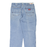 DICKIES Workwear Mens Jeans Blue Regular Tapered Stone Wash W31 L32