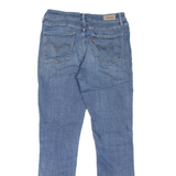 LEVI'S Mid Rise Womens Jeans Blue Slim Skinny Stone Wash W28 L29
