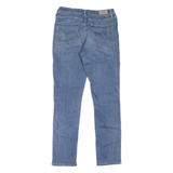 LEVI'S Mid Rise Womens Jeans Blue Slim Skinny Stone Wash W28 L29