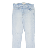 LEVI'S 711 Womens Jeans Blue Slim Skinny Stone Wash W28 L32