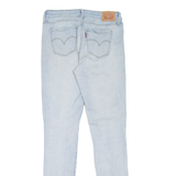 LEVI'S 711 Womens Jeans Blue Slim Skinny Stone Wash W28 L32