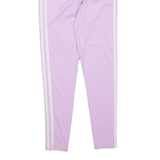 ADIDAS Womens Leggings Purple Skinny S W22 L26