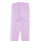 ADIDAS Womens Leggings Purple Skinny S W22 L26