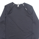 H&M Womens Bodysuit Blue Long Sleeve XL