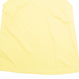 HEATHER VALLEY Womens Camisole Top Yellow M