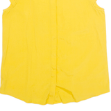 MONTEGO Womens Top Yellow M