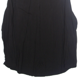 SPIRIT Womens Blouse Black V-Neck Long Sleeve M