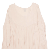 H&M Womens Blouse Pink Long Sleeve S