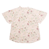 Womens Printed Blouse Pink Floral M
