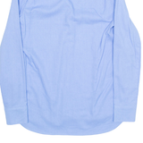 Womens Shirt Blue V-Neck Long Sleeve XS